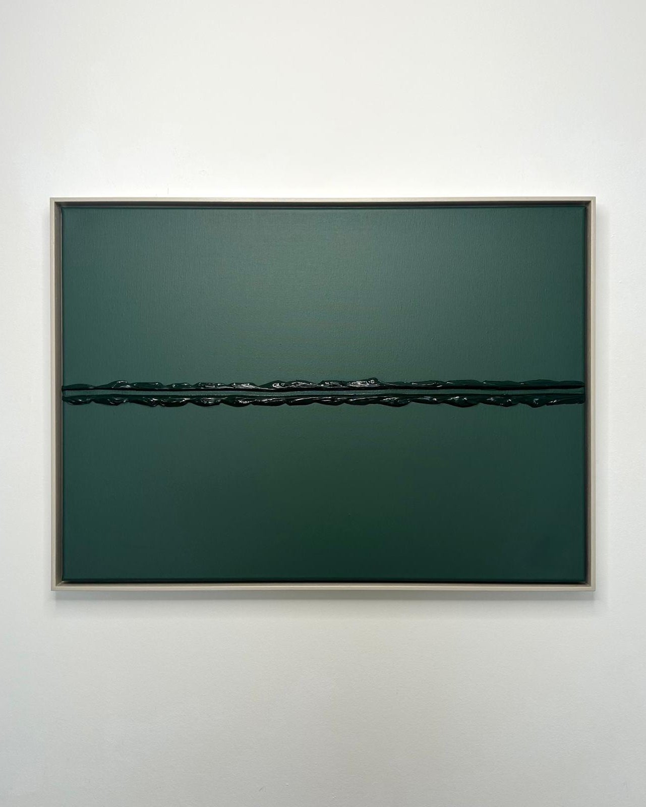 elements in balance - the color blocks (green)
