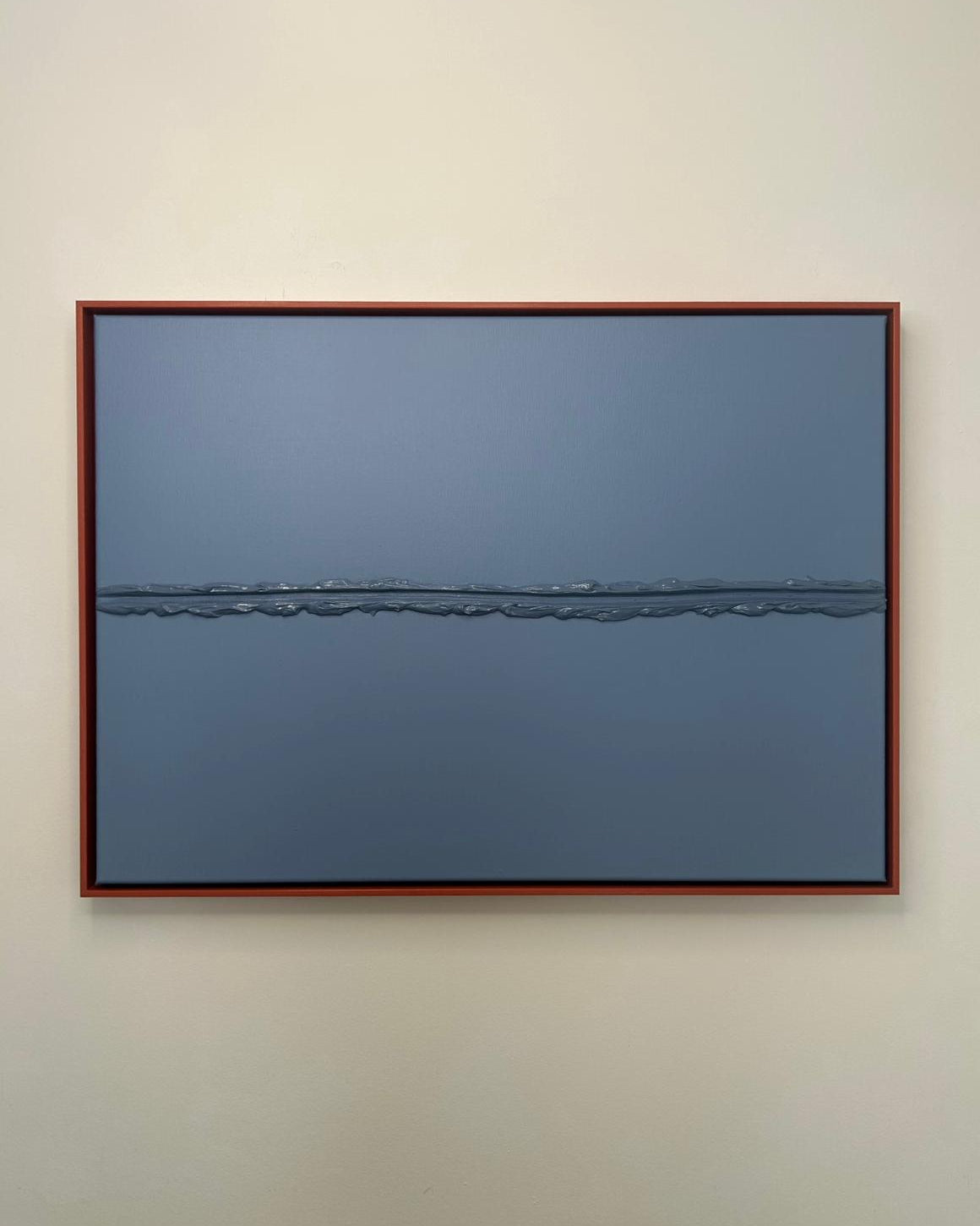 elements in balance - the color blocks (graublau)