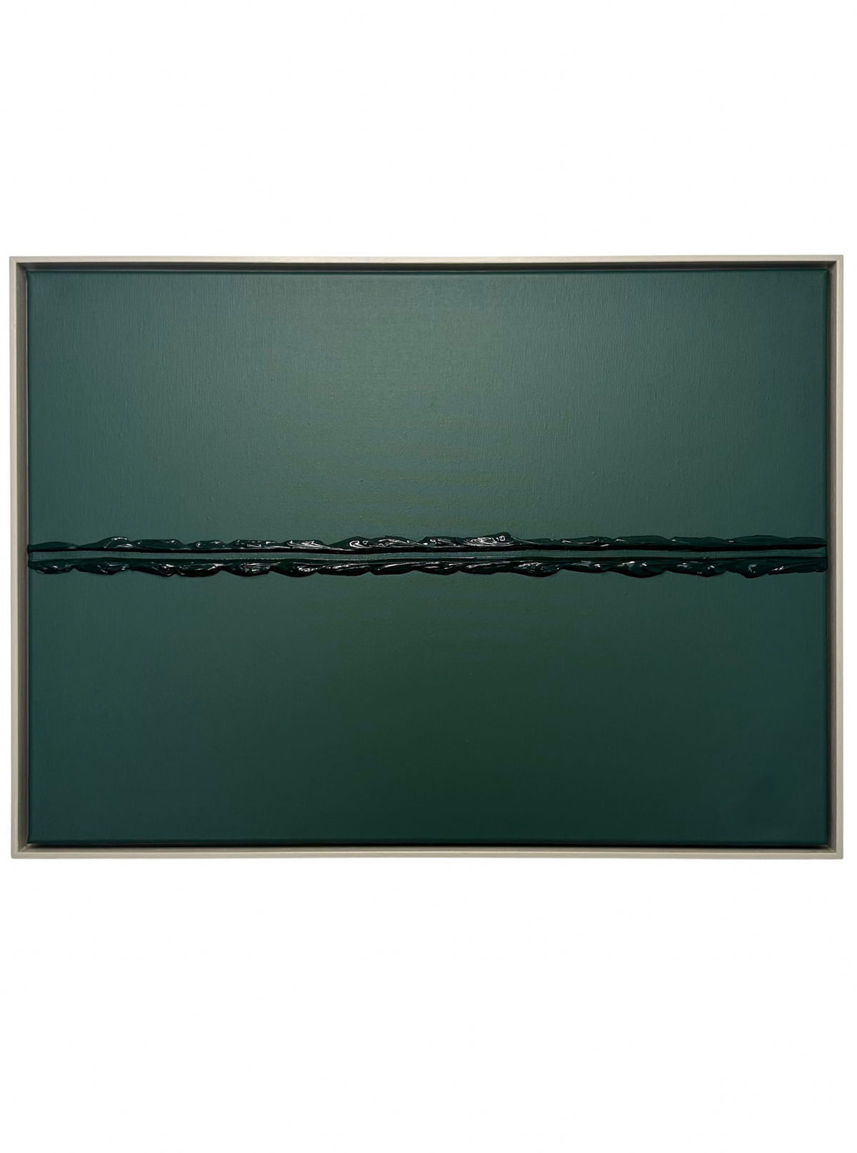elements in balance - the color blocks (green)