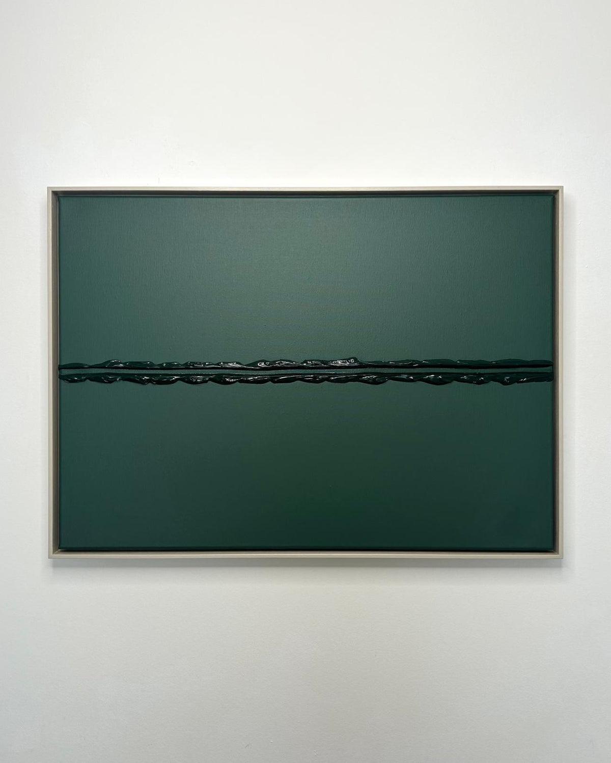 elements in balance - the color blocks (green)