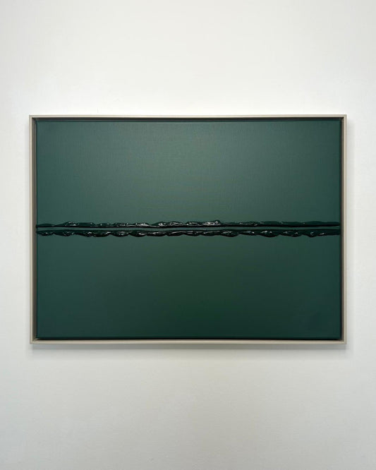 elements in balance - the color blocks (green)