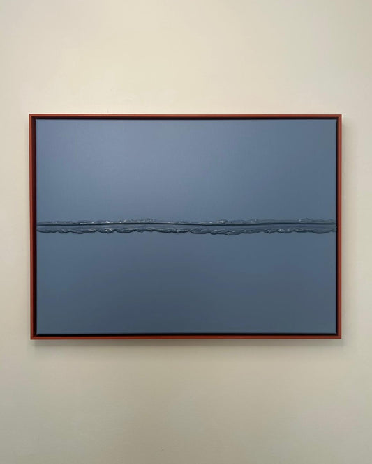 elements in balance - the color blocks (graublau)